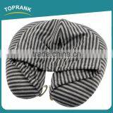 New Design Custom Printed Pillow Case U Shape Travel Hoodie Neck Pillow Travel Hooded Pillow With Sweatshirt Hat thumbnail-2