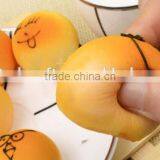 Artificial Imitated Fake Customized Key Replica Faux Lovely Silicone Bread Food Pendant Phone Chain thumbnail-1