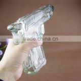 230ml alibaba china gun shaped glass bottles