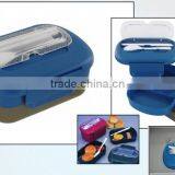 pp Lunch Box Food Container,3 Compartment Bento Box thumbnail-6