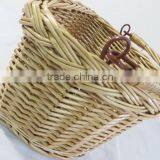 Made in China Handle Woven Triangular Boys Custom Bike Willow Basket thumbnail-5