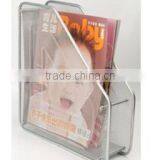 White Single Acrylic File Holder thumbnail-1