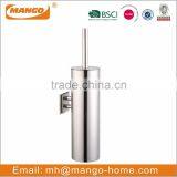 Wall Mounted Round Stainless Steel Toilet Brush thumbnail-1