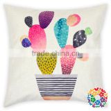 Airline Pillow Cover Canvas Pillow Covers Wholesale Cactus Pillow Cover Cushion