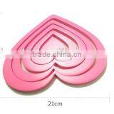 Hot Sale New Love Shape Wood Home Decor Wall Stickers 3D Art Sticker for Living Room thumbnail-6