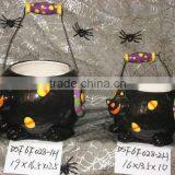 Decorative Ceramic Halloween Hanging Candle Holder thumbnail-1