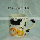 Wholesale Ceramic Coffee Mug With Cow Shape thumbnail-1