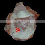 Stone Carving Head Bust Statue thumbnail-1