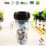 16oz Double Wall Magic Hard Plastic Tumbler Cup Coffee Mug thumbnail-1