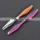 Factory Direct Supply of New Double Eyebrow Tweezers Tweezers Oblique Eyebrows Clamp Multifunctional Stainless Steel Tweezers thumbnail-2