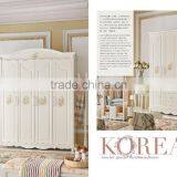 MJ651# Trendy White Painted Children Bedroom Wood Furniture thumbnail-3