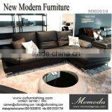 Modern High Quality Genuine Italy Corner Leather Chesterfield Sofa thumbnail-1