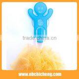 Plastic Wall Hook Man Shape Single Hooks j Suction Cup Hanger thumbnail-2