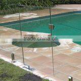 Stainless Steel Round Glass Spigot Short Glass Fence Post thumbnail-2