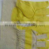 Yellow PVC Gloves White Back Working Hloves thumbnail-2