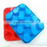 Microwave Baking Pan | 12-cavity Muffin Pan | Silicone Cake Pan Factory in Shenzhen China thumbnail-5