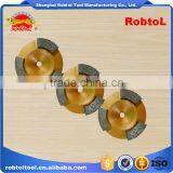 70mm Three 3 Segment Diamond Grinding Wheel Abrasive Polishing Disc for Concrete Granite Marble Double Cup Wheel thumbnail-5