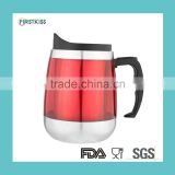 Plastic + stainless steel PS19 termos travel mug thermo starbucks coffee cups mug
