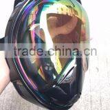 Magic Color Plating Snorkel Mask Full Face Protect Eyes Fashionable Mask for Diving Swimming thumbnail-5