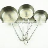 42146 3 Pcs Stainless Steel Nesting Measuring Cups and Spoons Set thumbnail-4