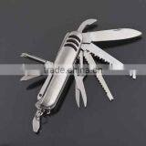11 IN 1 Stainless Multifunction Tool Swiss Style Army Knife thumbnail-1