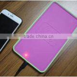 For Sumsung S6 Silicone-vehicle QI Wireless Car Phone Charger Phone Holder With Universal Receiver thumbnail-2