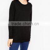 Longline Cut Sweatshirts for Women's thumbnail-3