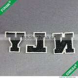 Factory Direct Popular Letter Chenille Embroidery Badges for Hats thumbnail-2
