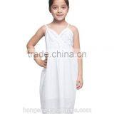 Names Of Girl Dresses Sleeveless White Frock Design 12 Year Girl Without Dress HSD6953 thumbnail-2