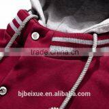 2016 Newest Orginic Cotton Heavy Weight Man Thin Hoodies Zipper Hoodie thumbnail-5