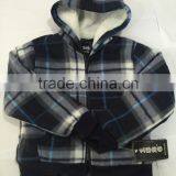 The Kid Style Black Shell With White Lining Cute Little Boys Jacket thumbnail-4