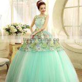 MGOO Hot Sale Designer Dress For Women Prom Long Satin Evening Gown Beautiful Applique Dress L000123 thumbnail-5