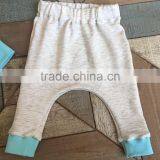 New Design Baby Boy Cotton Leggings Baby Plain Grey Kids Harem Pants Wholesale thumbnail-2
