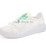 Zm35609a Ladies Fancy Footwear Summer White Casual Canvas Shoes thumbnail-4