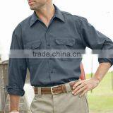 Anti-wrinkle Western Thick Causal Long Sleeve Men Shirt thumbnail-3