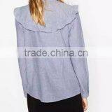 Runwaylover EY2360B Women Embroidery Blouses Floral Vintage Loose Office Linen Tops Ladies Shirts thumbnail-3