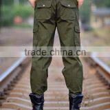 Juqian Workwerar Stylish Casual Quality Quick Drying Green Multi-pockets Work Pants Mens With Knee Pad thumbnail-5