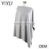 Wholesale 2017 Winter OEM Design Women Cashmere Cape Poncho and Shawl Sweater thumbnail-5