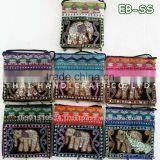 Thai Elephant Cotton HMONG Hill Tribe Shoulder Bag Cross Body Bag thumbnail-1
