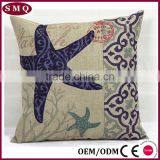 Europe Popular Ocean Style Simple Cute Natural True Linen Seat Cushion thumbnail-4