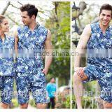 Sports Wear ,gym Camo/camouflage Sleeveless Singlet/tank Top Couple Turtleneck t Shirt Sets Clothing thumbnail-1