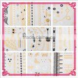 Hot Sale Triangle Pattern Metallicluster Waterproof Temporary Tattoo Stickers thumbnail-2