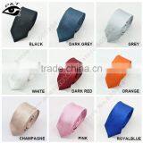 18 Colors Grid Tie Pure Color Neck Tie For Students Skinny Ties thumbnail-3