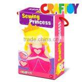 OEM En71 Art & Craft Kit Create Your Sewing Doll Princess thumbnail-2