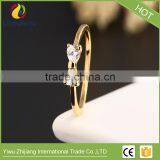 Wholesale Hot Gold Bowknot Ring Wedding Zircon Rings Women Jewelry thumbnail-2