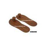 Hand Carved Wooden Vishnu Paduka Khadayoon India Art thumbnail-1