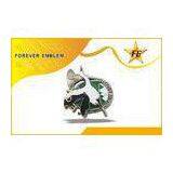 Die Casting Zinc Alloy 3D Badge Custom Metal Badge For Advertising Giveaway