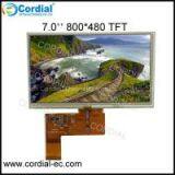 7.0 Inch 800x480 40pins TFT LCD MODULE CT070PPL22
