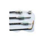 5.0 mm Custom Accelerator Cable , Custom Push Pull Cables Various Stroke Black / Brown With POM F