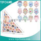 Luxury Printed Baby Triangle Cotton Bib Bandana Bandanna thumbnail-4